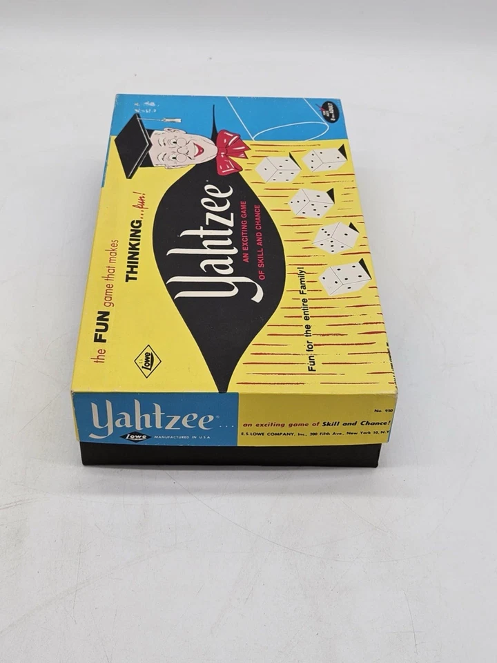 Juego Yahtzee Vintage 1956, 1960 The Greeting Company Completo Foto 4 de 4