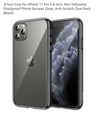 JETech Clear Case for iPhone 11 Pro Anti-Yell...
