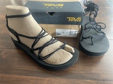 New in Box - Women's Teva Midform INFINITY Strappy Sandal Black - Size 9 - 486