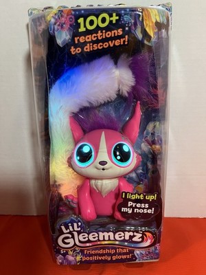 2018 LIL GLEEMERZ ADORBRITE NEW WORKING LEMUR FIGURE Mattel Some Packaging Wear