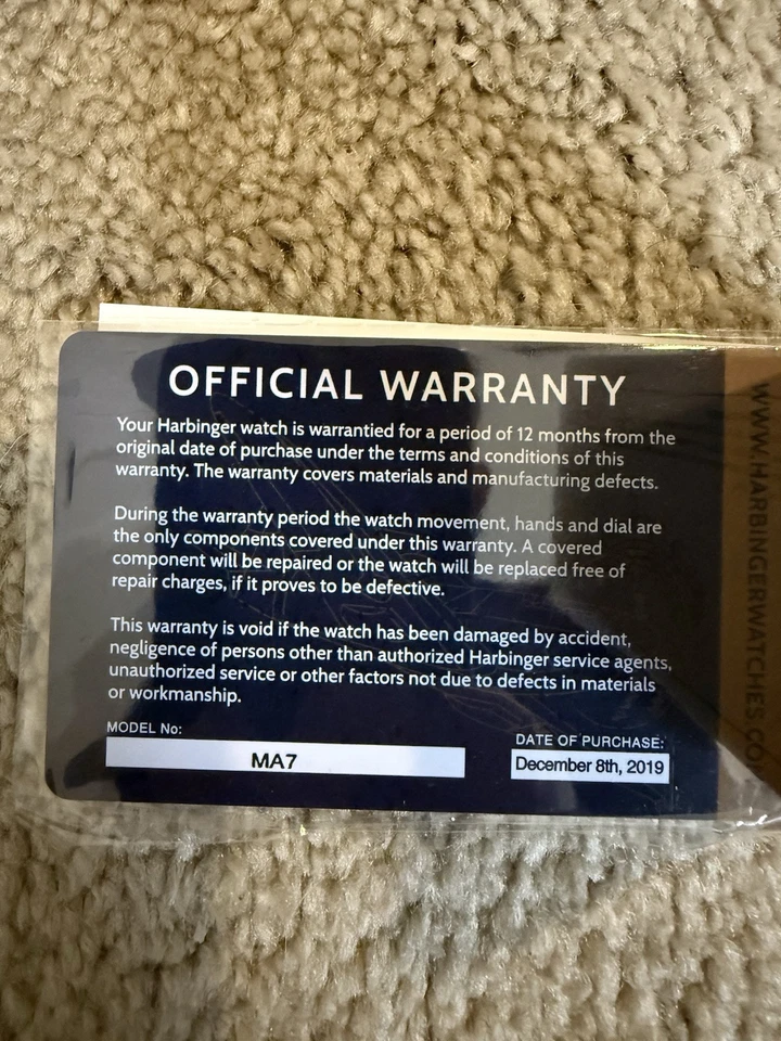 New Harbinger Marauder Men’s Watch Foto 3 de 4