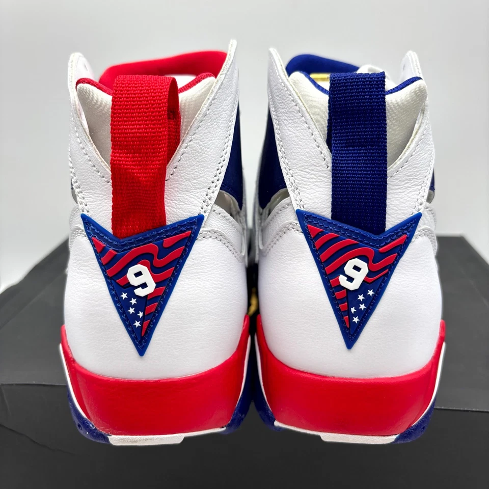 Jordan 7 Retro Tinker Alternate Zapatos Atléticos de Cuero Blanco 8.5 Para Hombres 304775-123 Foto 4 de 4