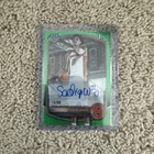 Sadiq White Auto Green Mojo Refractor Bowman Chrome /99