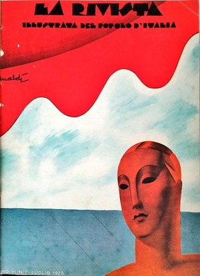 DIE ZEITSCHRIFT DES ITALIENISCHEN VOLKES - 3 GEBUNDENE AUSGABEN JULI AUGUST SEPTEMBER 1928