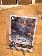 2018 Bowman Chrome - Prospect Autographs Brett Cumberland #CPA-BC (AU, RC)