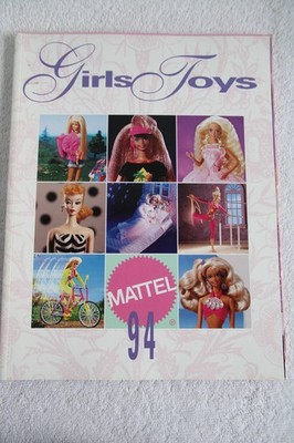Mattel 1994 Girls Toys Preview Catalog Very Good Barbie Polly Pocket Disney Etc.
