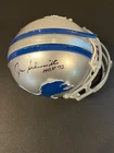 Joe Schmidt Auto Autograph Signed Riddell Mini Helmet JSA COA Lions