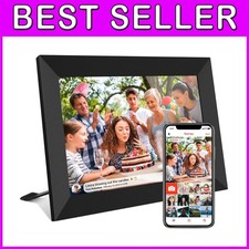 Touch Screen 10.1 Inch Digital Picture Frame with 32GB