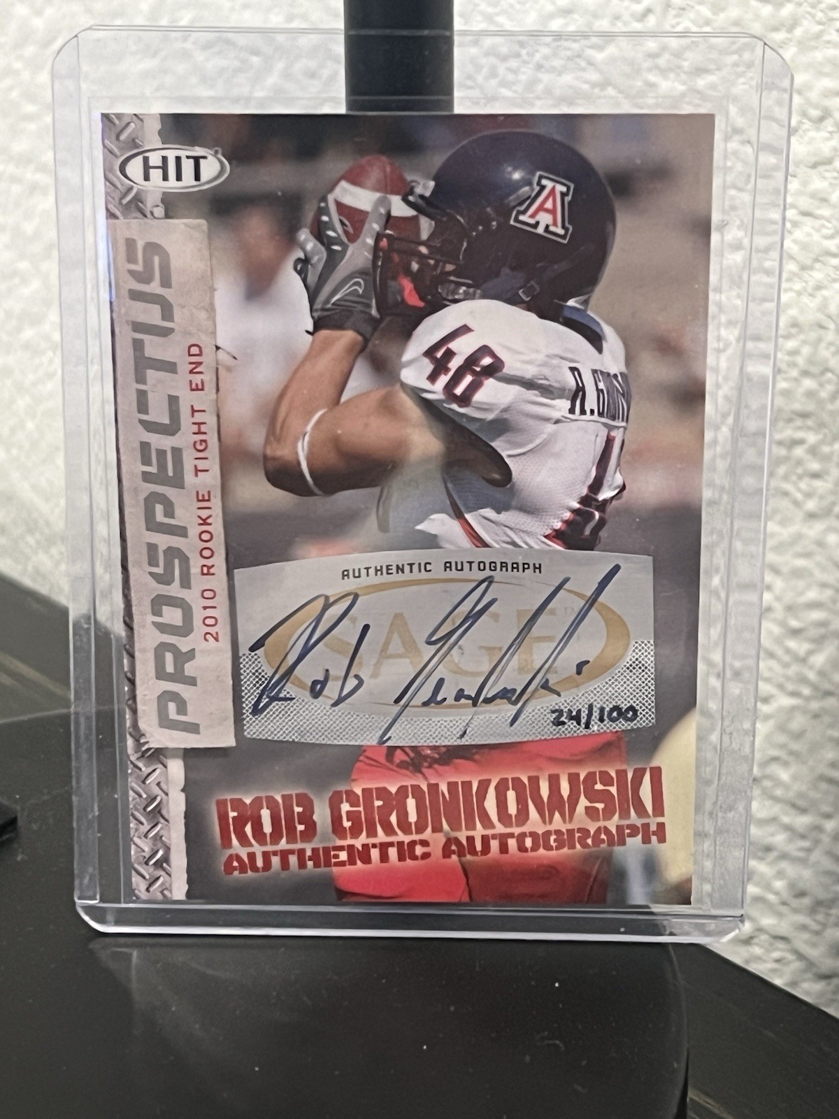 Rob Gronkowski SA-GE Hit Prospectus Autograph #PA22 Base
