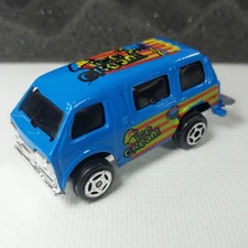 Toyota Ice Cream Van Marz Karz Summer Blue & Chrome Loose 2.25" Diecast 1:80