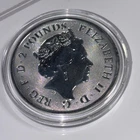 Queen Elizabeth 2019 One Ounce Silver Round In Capsule