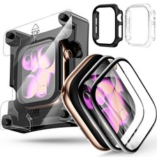 2 Pack Tempered Glass Screen Protector for Apple Watch Series 11 Series 10 46...