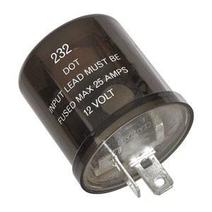 Flasher, 20A, 2 Terminals, 12VDC