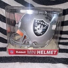 Riddell Oakland Raiders Autographed Mini Helmet Global Authentication Inc.
