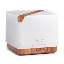 ASAKUKI 700 ml Premium Essential Oil Diffuser, 5 in 1 Ultrasonic Ar... Fast Ship