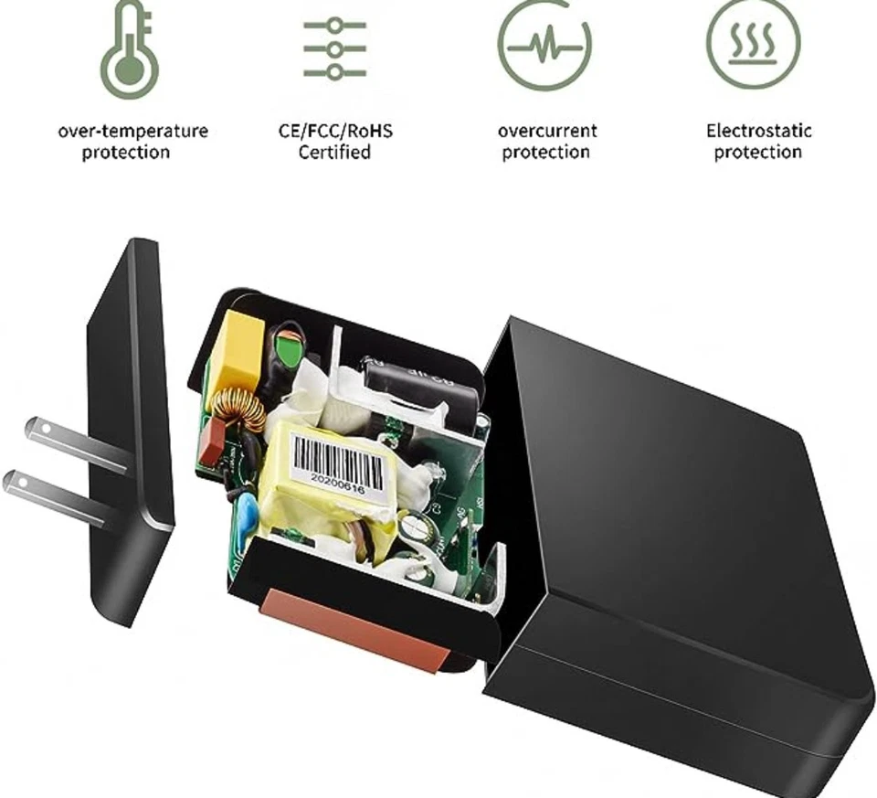 AC/DC DESKTOP ADAPTER 13.5V 36W for AUTEC POWER SYSTEMS DT036A-135-V-USBC - Image 3 of 4