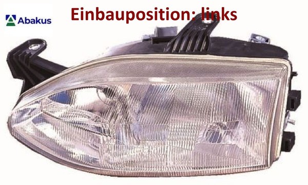 Abakus 661-1136L-LD-EM Hauptscheinwerfer Links Scheinwerfer FüR Fiat-image