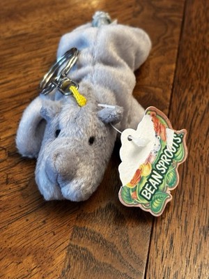 Retro  Hornsby  Bean Sprout Plushie Key Chain