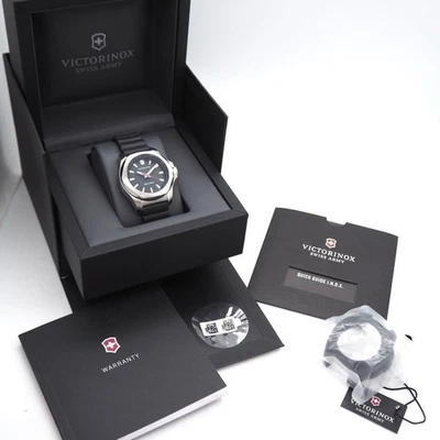 Victorinox Swiss Army I.N.O.X. V 241768 schwarzes Zifferblatt Quarzuhr... - Bild 1 von 4