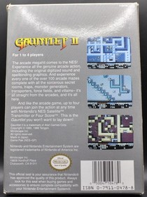 Gauntlet II (Nintendo NES) [Box+Cart] - No Manual, Good Condition