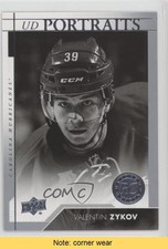 2017-18 Upper Deck Portraits Rookies Valentin Zykov #P-99 READ 0c4