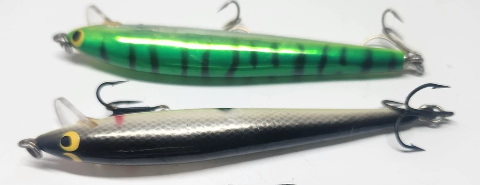 (2) Señuelo de pesca vintage Bagley's Bang-O Lhre y otros Bagley's Foto 2 de 2