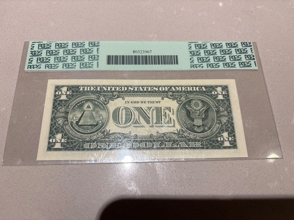 2006 $1 Federal Reserve Star Note Fr.1932-B* PCGS 66 PPQ Gem New - Image 2 of 2