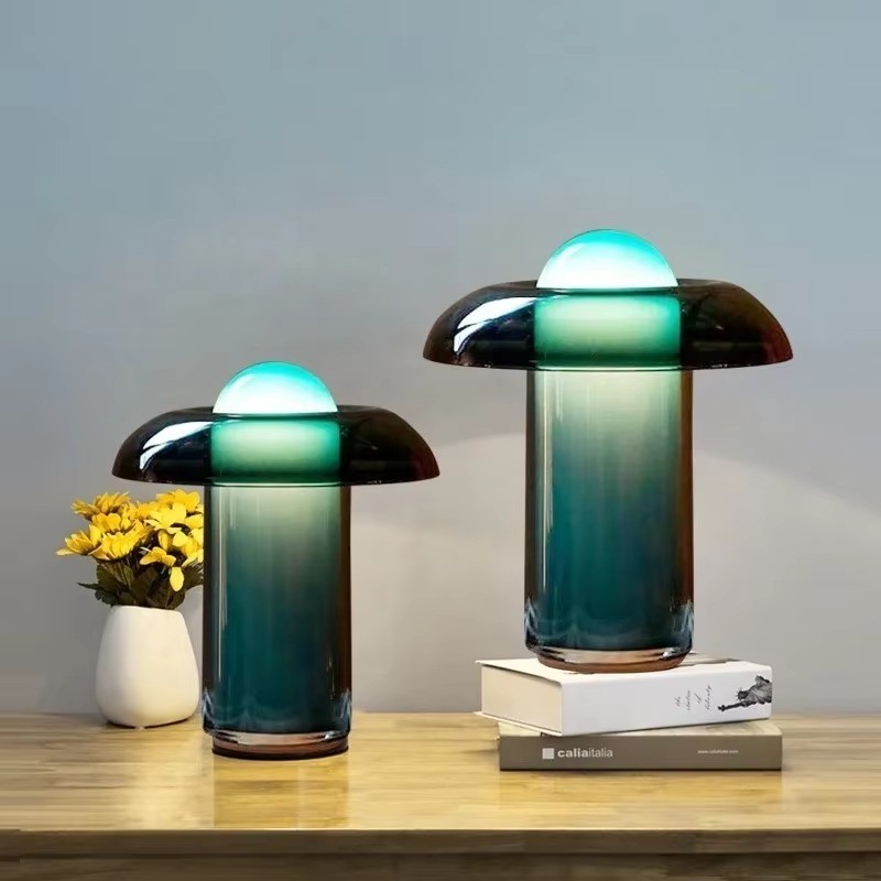 Lampe de table scandinave avec diffusion douce anti-éblouissement pour bureau et salon