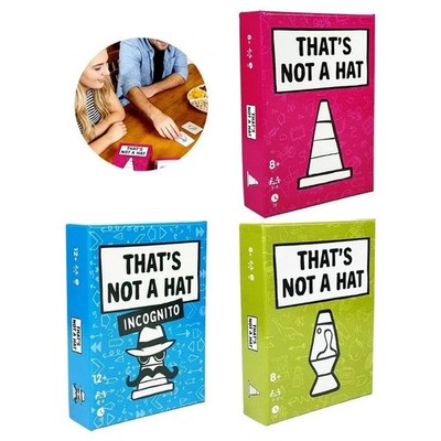 That'S Not a Hat-Fun Bluffing & Memory Party Game for All Ages Component  3-8 PL