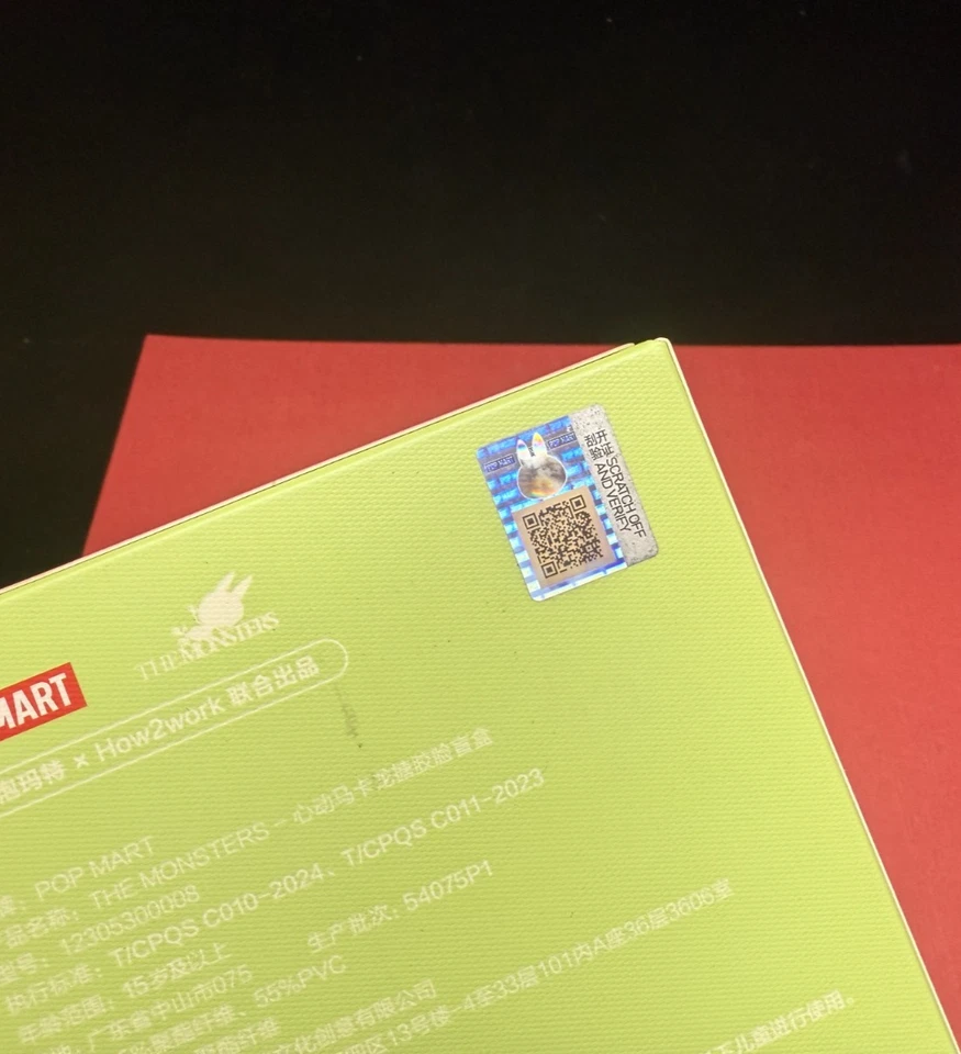 The Monsters☆ Labubu ☆ Pop Mart Exciting Macaron 💚 Green Grape [ Sealed ] Plush - Image 3 of 4