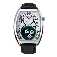 Frank Miura Life's a Gamble Watch King Macau Dice FM12-SVWH