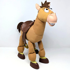 Disney Store Toy Story BULLSEYE Interactive Horse w/ Poseable Wired Legs Sound