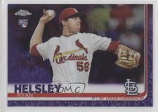 2019 Topps Chrome Update Target Purple Refractor /175 Ryan Helsley #25 n3t