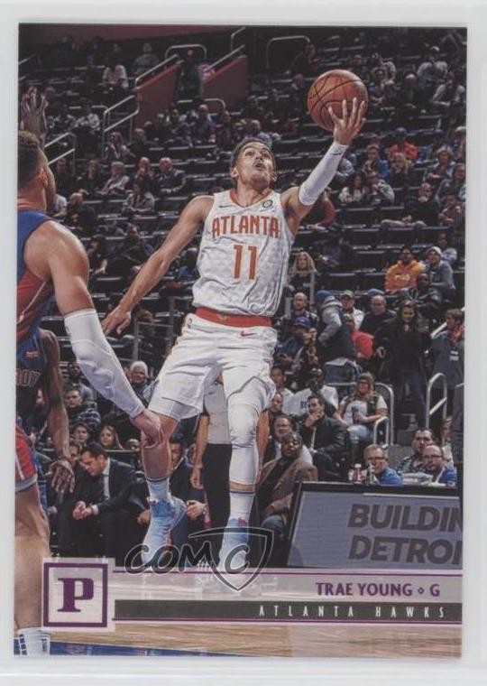 2019-20 Panini Chronicles Panini Pink Trae Young #117 5r6