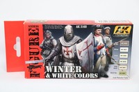 Ak Interactive Ak 3160 Winter & White Colors (6 X 17Ml)
