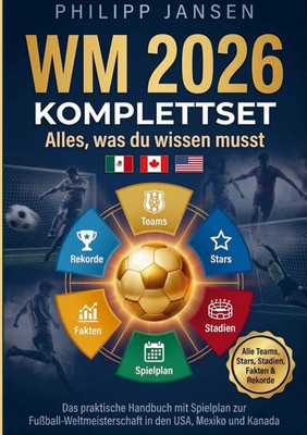 WM 2026 Komplettset - Alles, was du wissen musst | Philipp Jansen | Taschenbuch