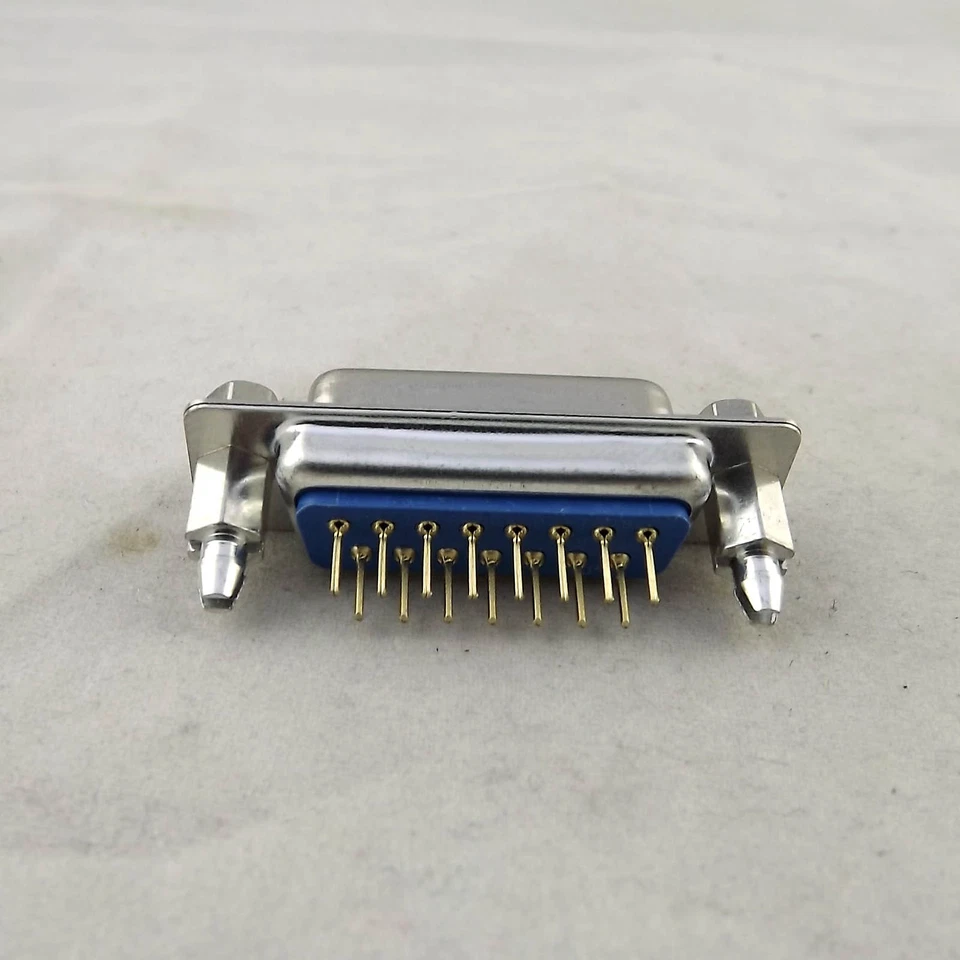 D-SUB DB15 15 Pin Female DIP PCB Solder Connector Adapter DP15 2 Rows Lock Screw - Image 4 of 4