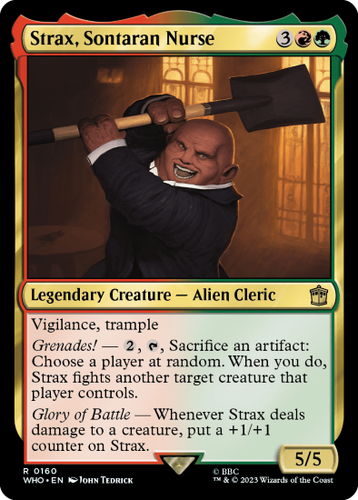 Doctor Who Commander Deck Singles - N to Z - MTG - Near Mint - Picture 65 of 179