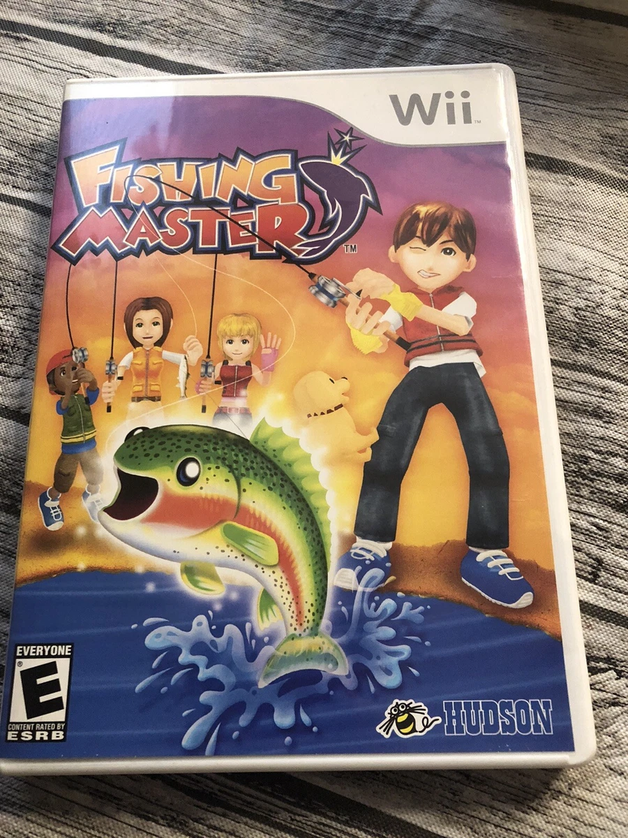 Fishing Master Game Complete! Nintendo Wii