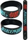 PIERCE THE VEIL  NEW! Bracelet Wristband aa101 Collide with the Sky /Blue & Red
