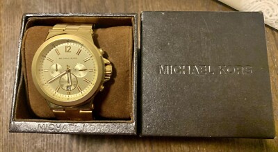 MICHAEL KORS ゴールド/赤 アナログ腕時計 MK-XXXX $_12.JPG?set_id=880000500F