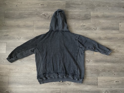 Free People Pullover Damen Small grau We The Free Zuma Distressed Hoodie - Bild 2 von 15