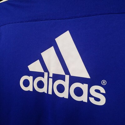 Chelsea Training Jacket Long Sleeve Adidas S12069 Polyester Mens