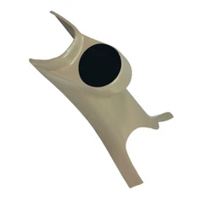 GlowShift Taupe Single Gauge 52mm Pillar Pod for 2003-2009 Dodge Ram Cummins