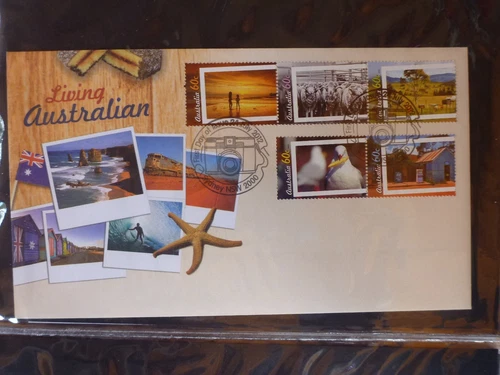 AUSTRALIA 2012 Living Australian Set 5 Stamps First Day Cover