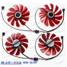 Black Wolf Fan FDC10U12S9-C For XFX RX Vega56/RX Vega64 Non Public RX580 590  