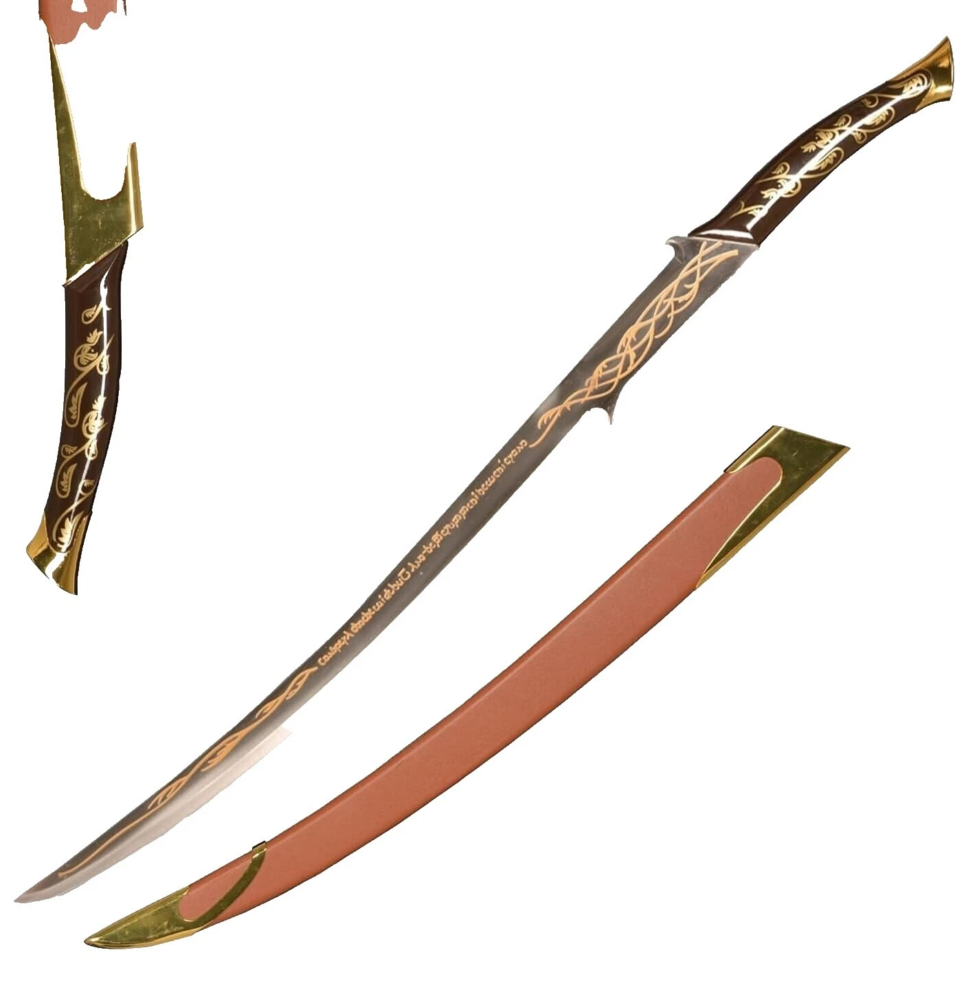 Mango de Madera Señor de los Anillos espadas de colección, Cine y TV