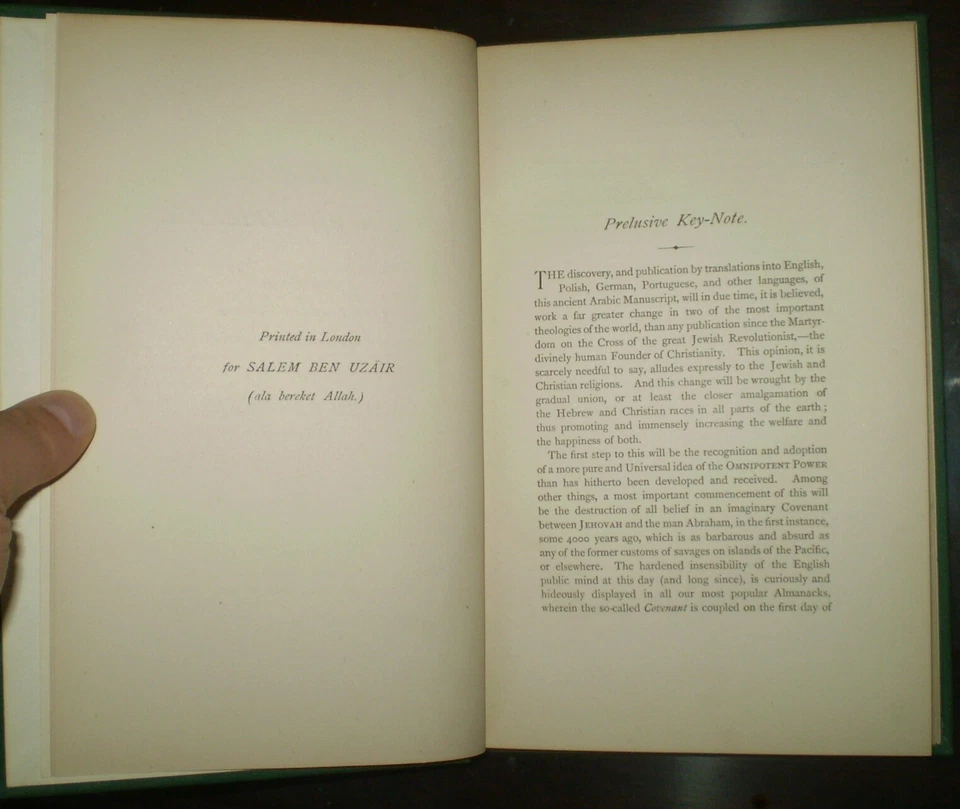 PRESENTATION COPY, 1883, SITHRON, THE STAR-STRICKEN, by RICHARD H HORNE, 1st Ed - Image 3 of 4
