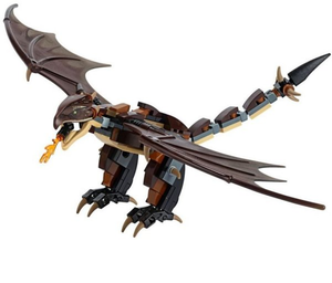 lego hungarian horntail moc