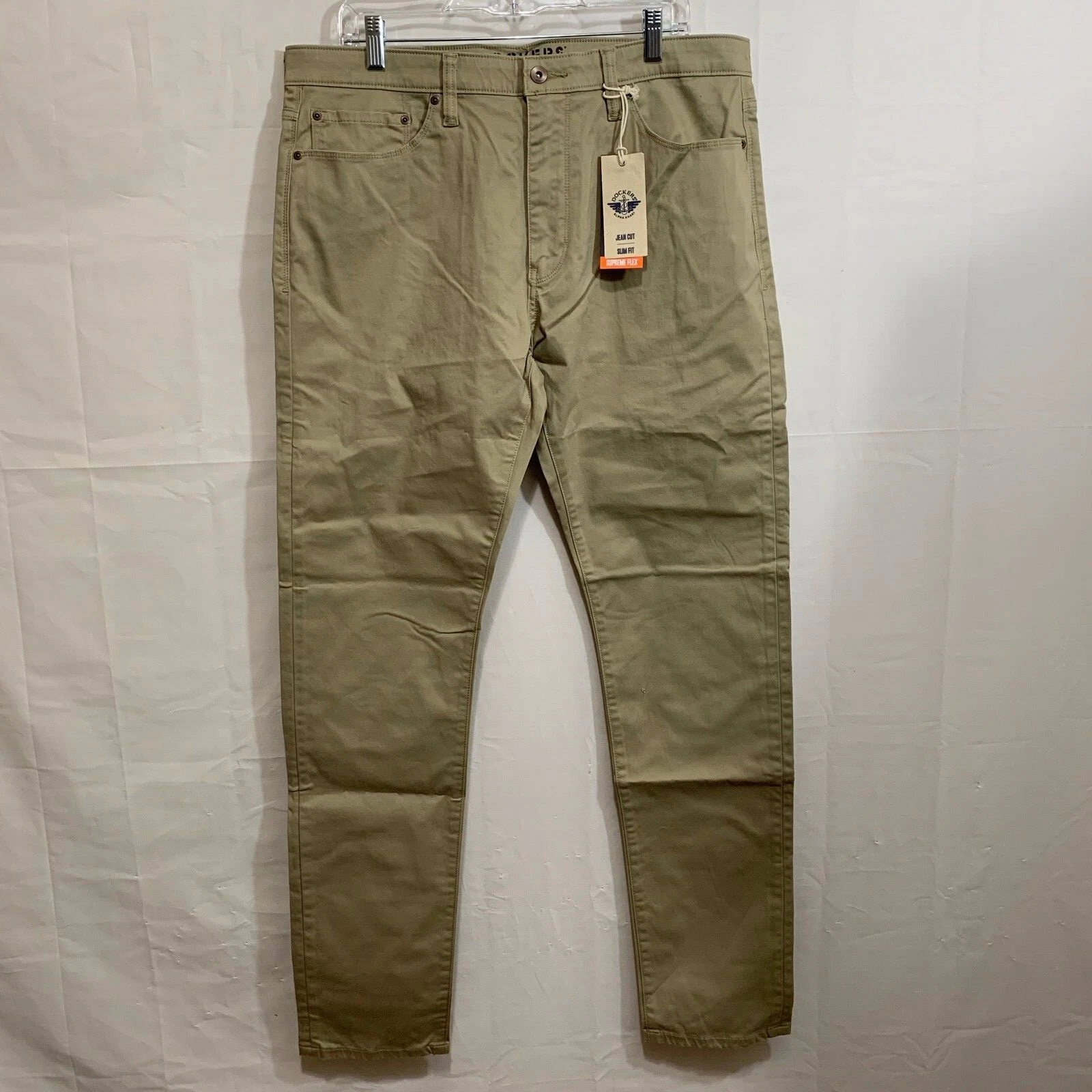 Pantalon Dockers homme neuf avec étiquette Supreme Flex slim fit